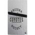 NHL Arizona Coyotes Black Text PS5 Pro Console Skin
