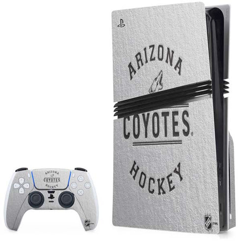 NHL Arizona Coyotes Black Text PlayStation PS5 Skins