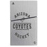 NHL Arizona Coyotes Black Text PS5 Slim Digital Edition Console Skin