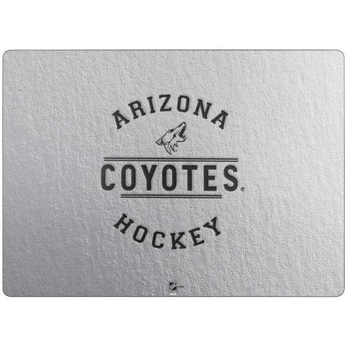 NHL Arizona Coyotes Black Text Surface Laptop 7 13.8in Skin
