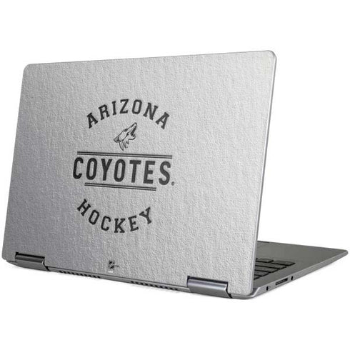 NHL Arizona Coyotes Black Text Yoga 710 14in Skin
