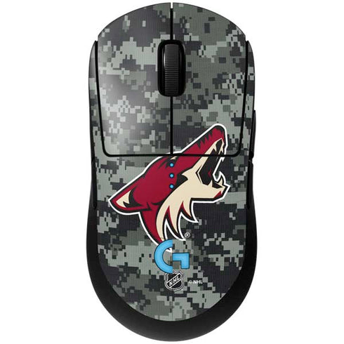 NHL Arizona Coyotes Camo G Pro Wireless Gaming Mouse Skin