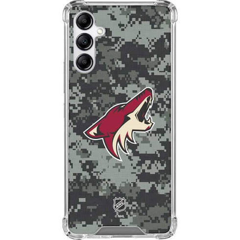 NHL Arizona Coyotes Camo Gabb Phone 4 Clear Case