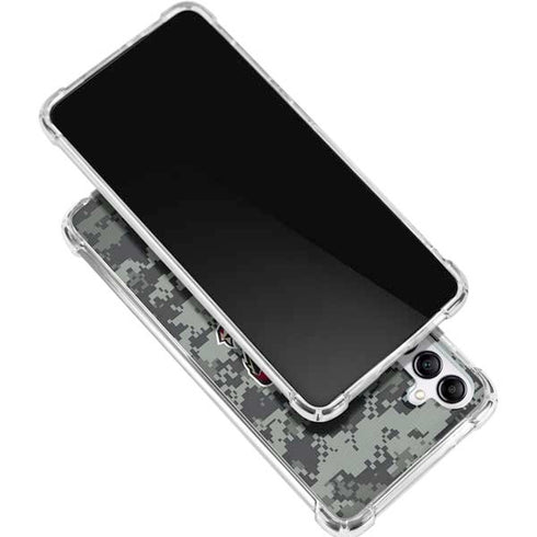 NHL Arizona Coyotes Camo Gabb Phone 4 Clear Case