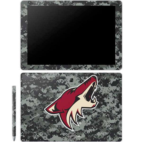 NHL Arizona Coyotes Camo Galaxy Book 12in Skin