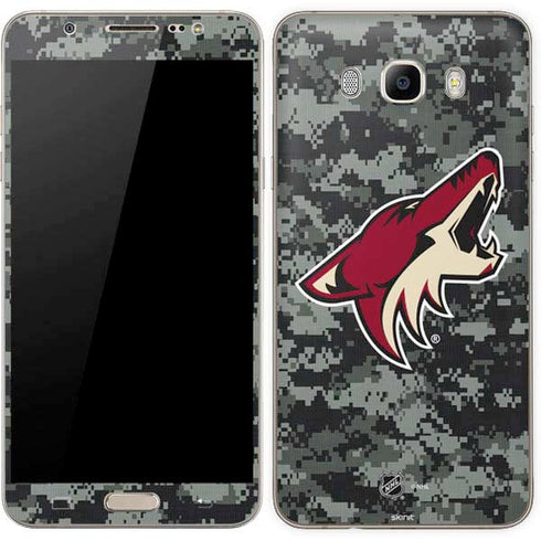 NHL Arizona Coyotes Camo Galaxy J7 Skin