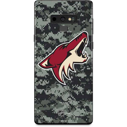 NHL Arizona Coyotes Camo Galaxy Note 9 Skin