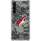 NHL Arizona Coyotes Camo Galaxy S24 FE Clear Case