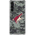 NHL Arizona Coyotes Camo Galaxy S24 FE Clear Case