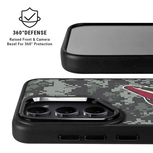 NHL Arizona Coyotes Camo Galaxy S25 Kickstand Case