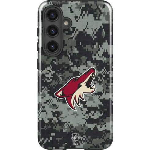 NHL Arizona Coyotes Camo Galaxy S25 Plus Impact Case