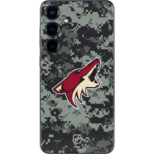 NHL Arizona Coyotes Camo Galaxy S24 Plus Skin