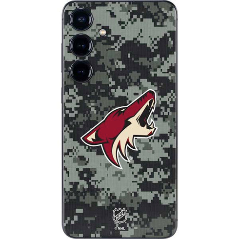 NHL Arizona Coyotes Camo Galaxy S24 Skin