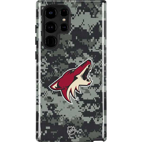 NHL Arizona Coyotes Camo Galaxy S25 Ultra Impact Case
