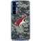 NHL Arizona Coyotes Camo Galaxy S25 Clear Case