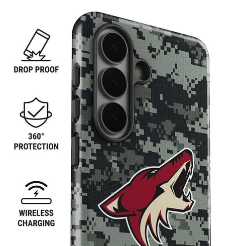 NHL Arizona Coyotes Camo Galaxy S26 Impact Case