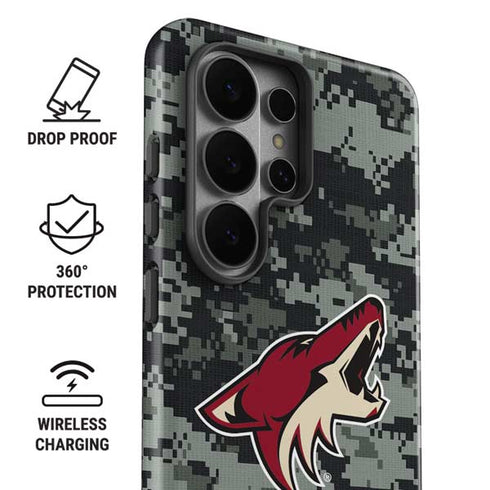 NHL Arizona Coyotes Camo Galaxy S26 Ultra Impact Case