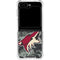 NHL Arizona Coyotes Camo Galaxy Z Flip6 Clear Case