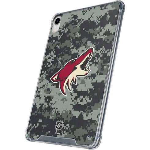 NHL Arizona Coyotes Camo iPad 11th Gen (2025) Clear Case