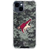 NHL Arizona Coyotes Camo iPhone 15 Clear Case