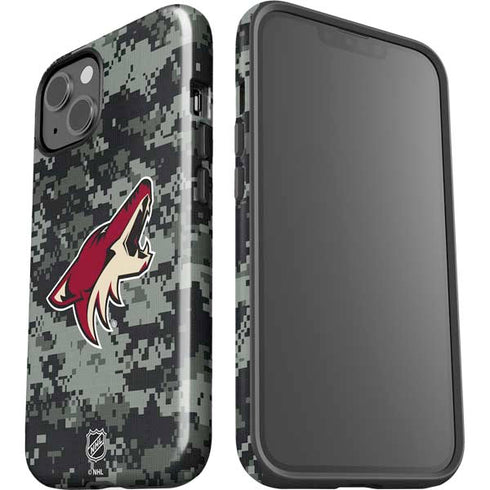 NHL Arizona Coyotes Camo iPhone 15 Impact Case
