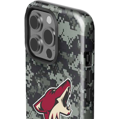 NHL Arizona Coyotes Camo iPhone 15 Pro Impact Case