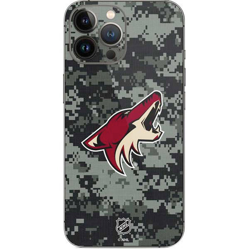 NHL Arizona Coyotes Camo iPhone 15 Pro Max Skin