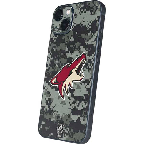 NHL Arizona Coyotes Camo iPhone 15 Skin