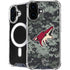 NHL Arizona Coyotes Camo iPhone 16 Plus MagSafe Case