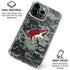 NHL Arizona Coyotes Camo iPhone 16 Pro Clear Case