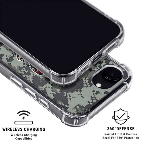 NHL Arizona Coyotes Camo iPhone 16e MagSafe Case