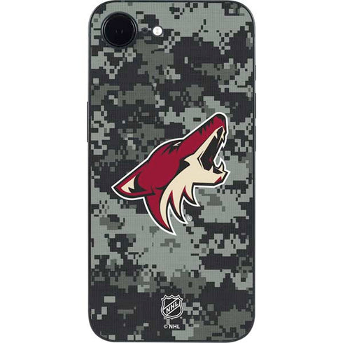 NHL Arizona Coyotes Camo iPhone 16e Skin