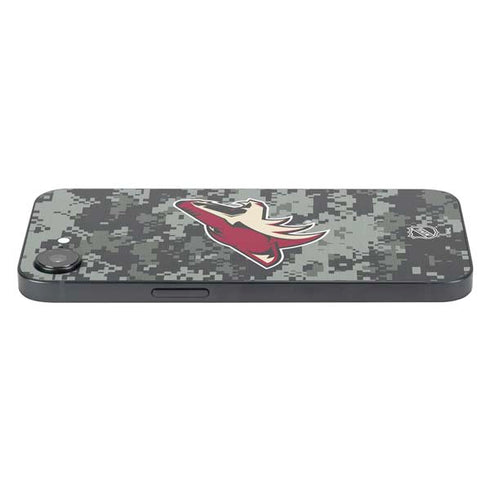 NHL Arizona Coyotes Camo iPhone 16e Skin