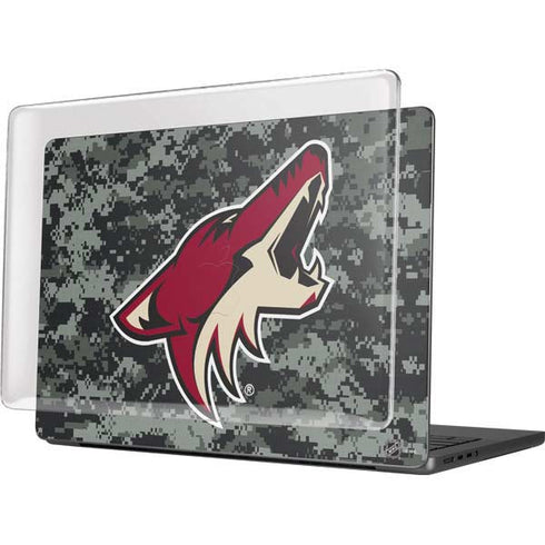 NHL Arizona Coyotes Camo MacBook Pro 14in (2021-24) Case plus Skin