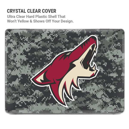 NHL Arizona Coyotes Camo MacBook Pro 14in (2021-24) Case plus Skin