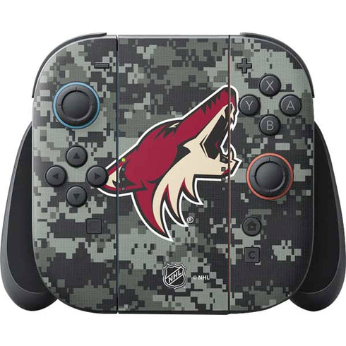 NHL Arizona Coyotes Camo Nintendo Skins
