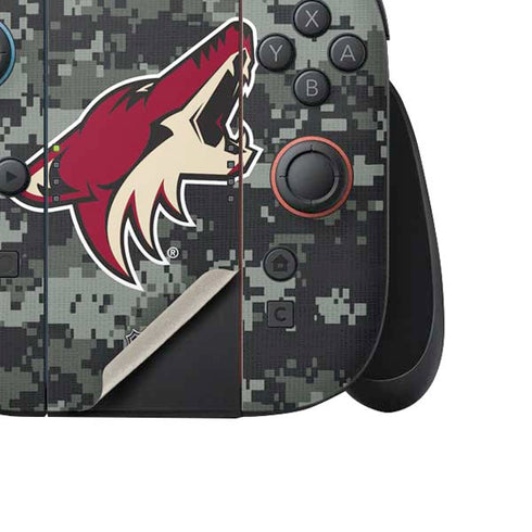 NHL Arizona Coyotes Camo Nintendo Switch 2 (2025) Joy-Con Controller Skin