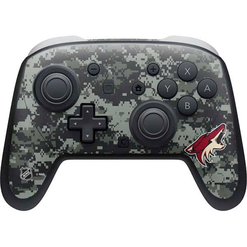 NHL Arizona Coyotes Camo Nintendo Skins
