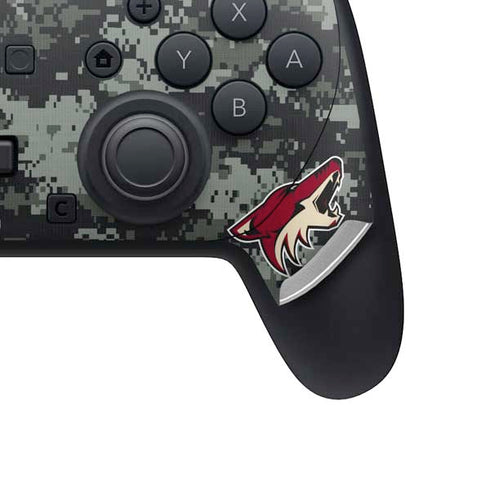 NHL Arizona Coyotes Camo Nintendo Switch 2 (2025) Pro Controller Skin
