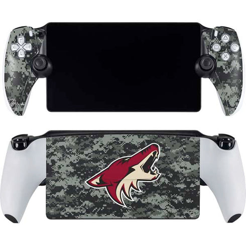 NHL Arizona Coyotes Camo PlayStation Portal Remote Player Skin