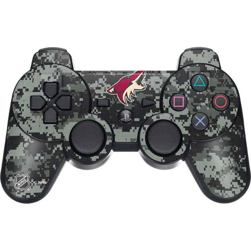 NHL Arizona Coyotes Camo PS3 Dual Shock wireless controller Skin