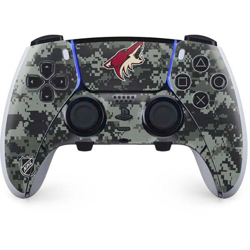 NHL Arizona Coyotes Camo PS5 DualSense Edge Pro Controller Skin