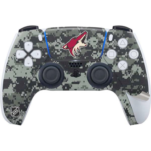 NHL Arizona Coyotes Camo PS5 Pro Bundle Skin