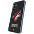 NHL Arizona Coyotes Distressed Galaxy A35 5G Clear Case