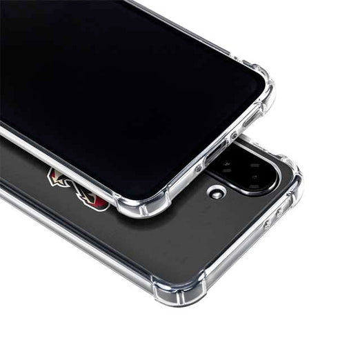 NHL Arizona Coyotes Distressed Galaxy A36 5G Clear Case