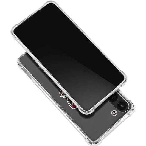 NHL Arizona Coyotes Distressed Galaxy S24 FE Clear Case