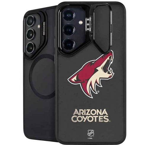 NHL Arizona Coyotes Distressed Galaxy S25 Kickstand Case