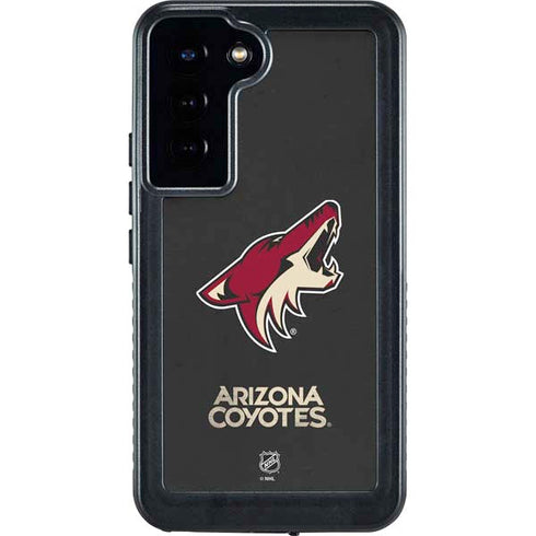 NHL Arizona Coyotes Distressed Galaxy S24 Plus Waterproof Case