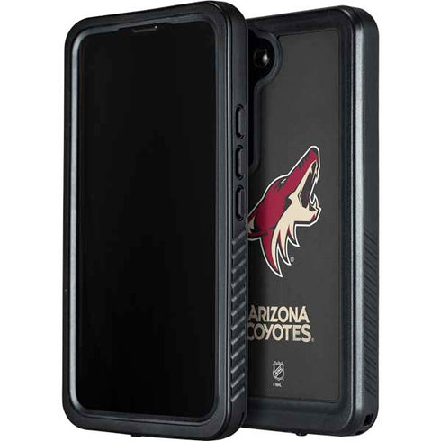 NHL Arizona Coyotes Distressed Galaxy S24 Waterproof Case