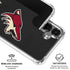 NHL Arizona Coyotes Distressed Galaxy S26 Clear Case